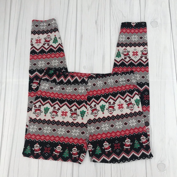 💖3 for $20!💖Christmas Print Leggings - Picture 2 of 4